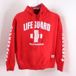 Lifeguard Adult M Officially Licensed Grand Marais Michigan Hoodie Sweatshirt